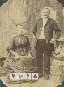 Marie-Auxilia Gosselin et Léon Labrecque